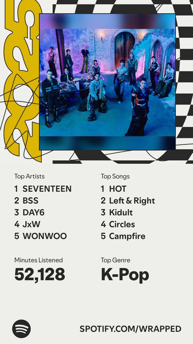 yangyangdk's tweet photo. It’s here. A recap of my #SpotifyWrapped   https://t.co/gZZtq9U1FB https://t.co/N6QL5Xt8w8