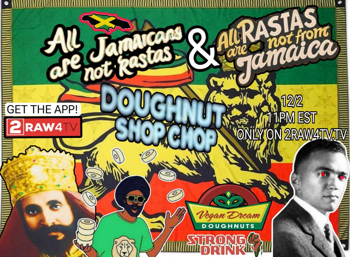 blemo77's tweet image. All Jamaicans are not Rasta. And all Rastas are not from Jamaica. - *| 2raw4tv.tv/video/doughnut…|*