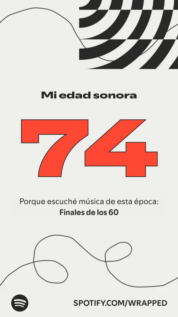 El señor Carlos Spotify me dice que soy un viejo con buen gusto musical.