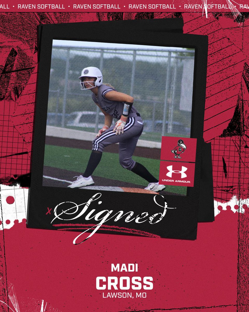 Raven_Softball's tweet photo. 𝙎𝙄𝙂𝙉𝙀𝘿! 𝙒𝙚𝙡𝙘𝙤𝙢𝙚 𝙩𝙤 𝙩𝙝𝙚 𝙁𝙖𝙢𝙞𝙡𝙮, 𝙈𝙖𝙙𝙞‼️ https://t.co/fIOa13xM7A