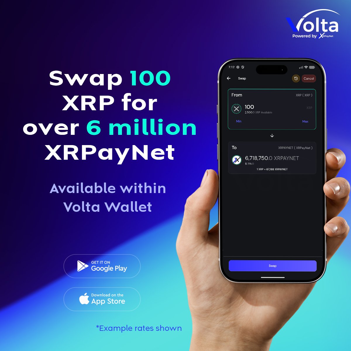 Volta Wallet tweet media