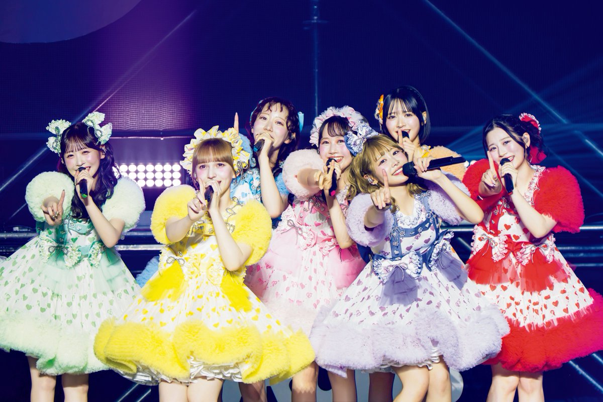 FRUITS ZIPPER、CANDY TUNE、SWEET STEADY、CUTIE STREETの4グループが