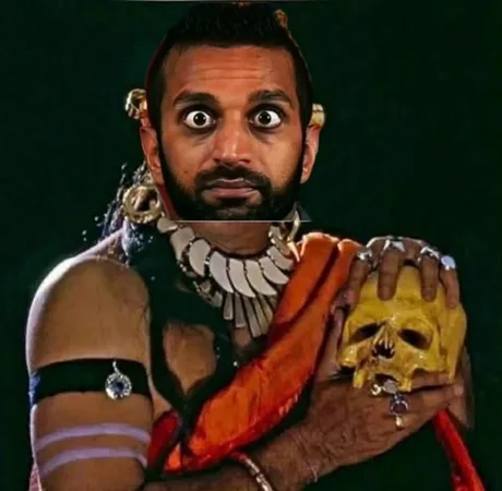 Kash's seen things he cannot unsee! Krash Patel has mortgage eyes, one is fixed and one is variable. 😀😅#ReleaseTheEpsteinFiles