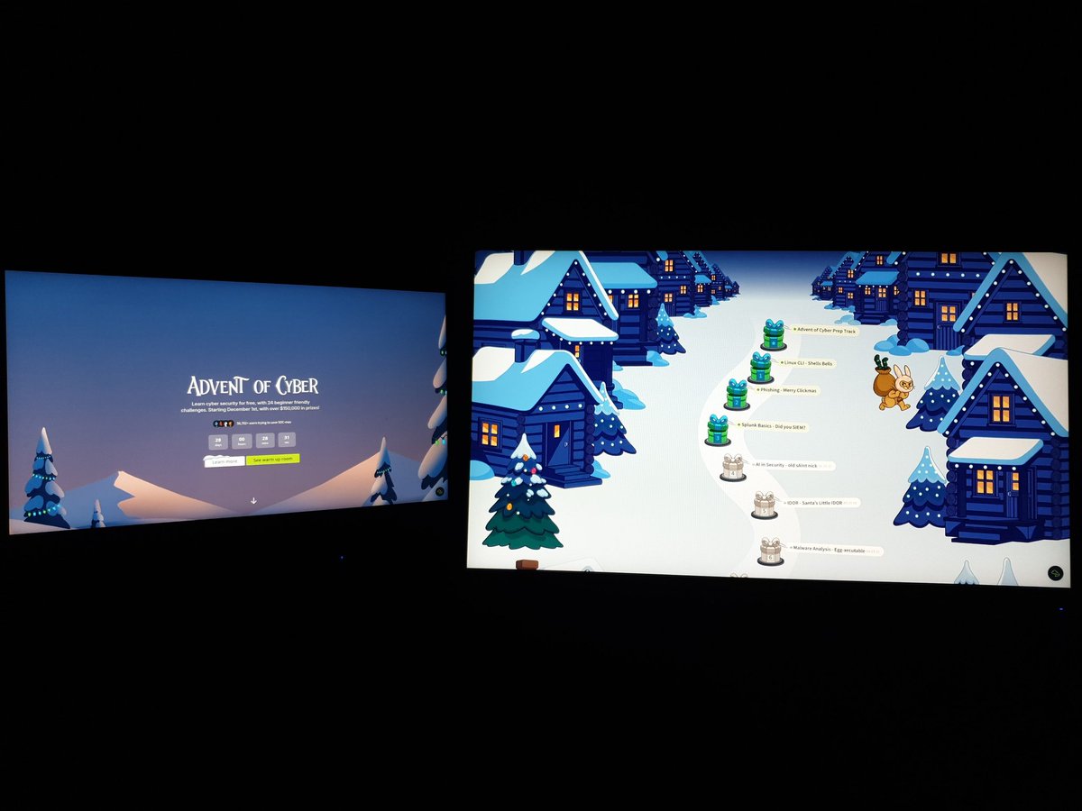 x04040x's tweet image. #adventofcyber2025 
link: tryhackme.com/adventofcyber2…