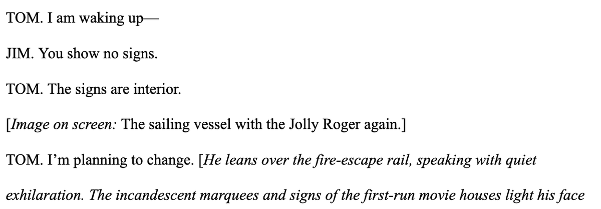 "I'm planning to change" ... It's such an evocative line. Both an admission of defeat, of dismotivation (why are you only planning, start your changing now) and an earnest expression of motivation which acknowleges the difficulty of its task. 

From William's The Glass Menagerie