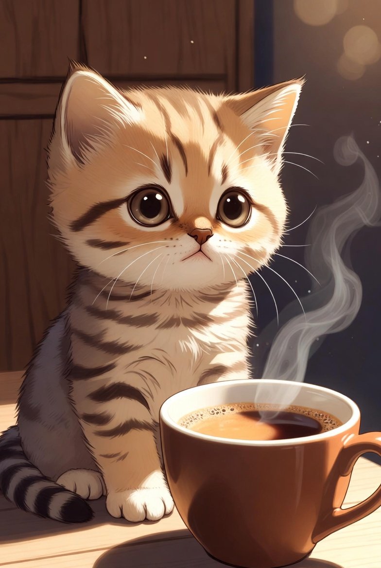 コーヒーブレイクにゃん☺☕