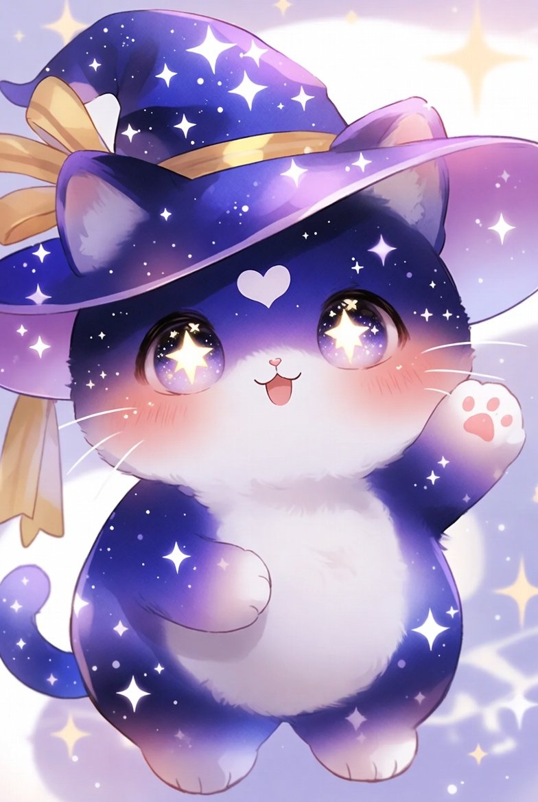 Post by AIART 猫吉 on X: 💜✨️😸