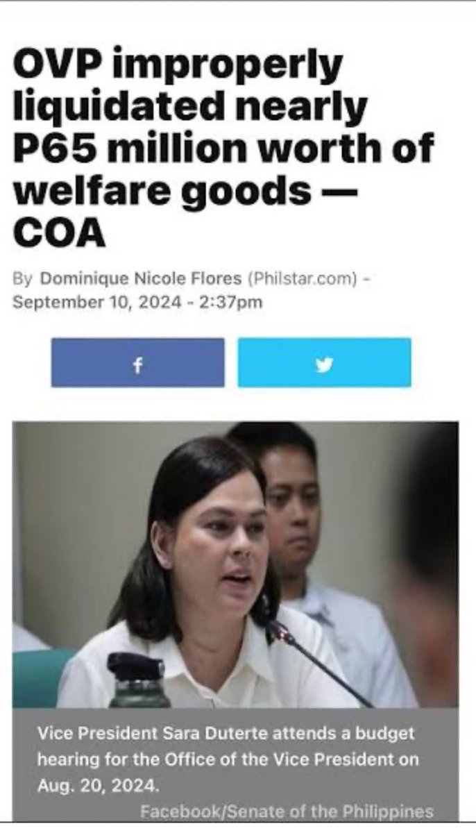 Sara Duterte underscored that the OVP received an ‘unqualified opinion’ from the Commission on Audit and noted this as a clear reflection of the office’s transparency and fiscal integrity.

‘ Unmodified Opinion’— what is it? Let’s clarify. 

It merely tells us that the books were