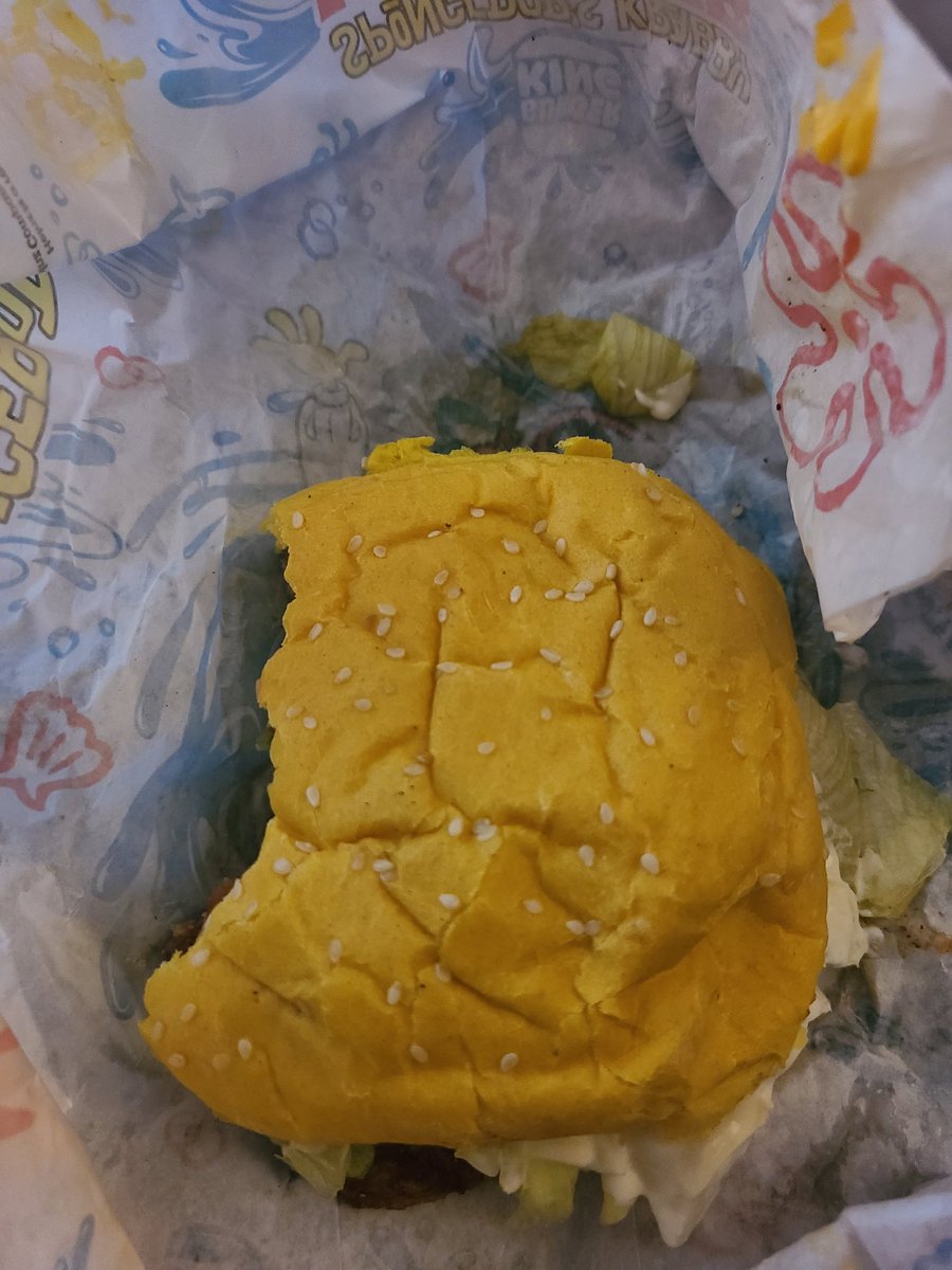 Yummy yellow 40 burger bun, I will try it and take the fall for you guys this time