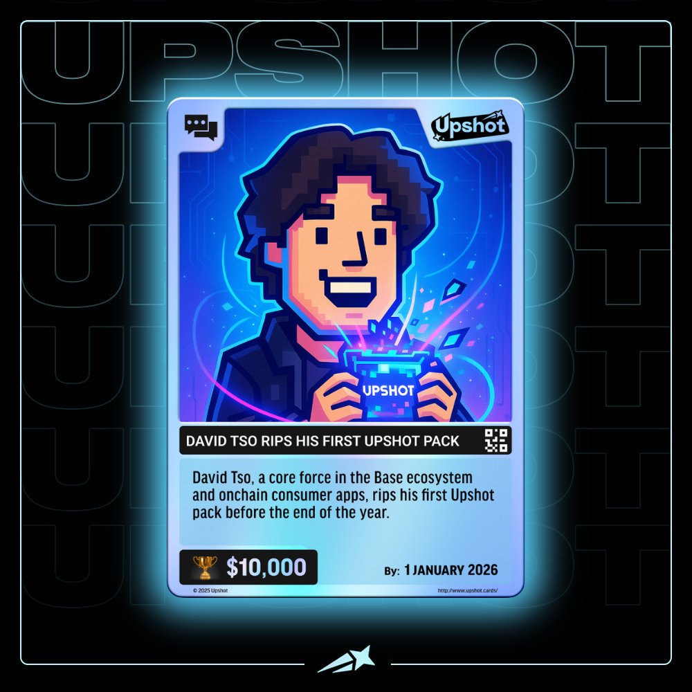 Brb ripping packs and stacking XP on <a href="/upshot_cards/">Upshot</a>