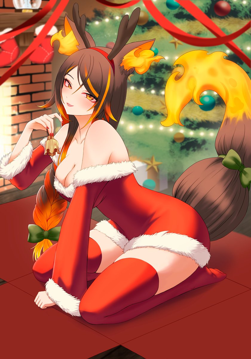 Sinder Mrs. Claus

#sinderdoodle #Sinderotica #YCH  #Vtuber
