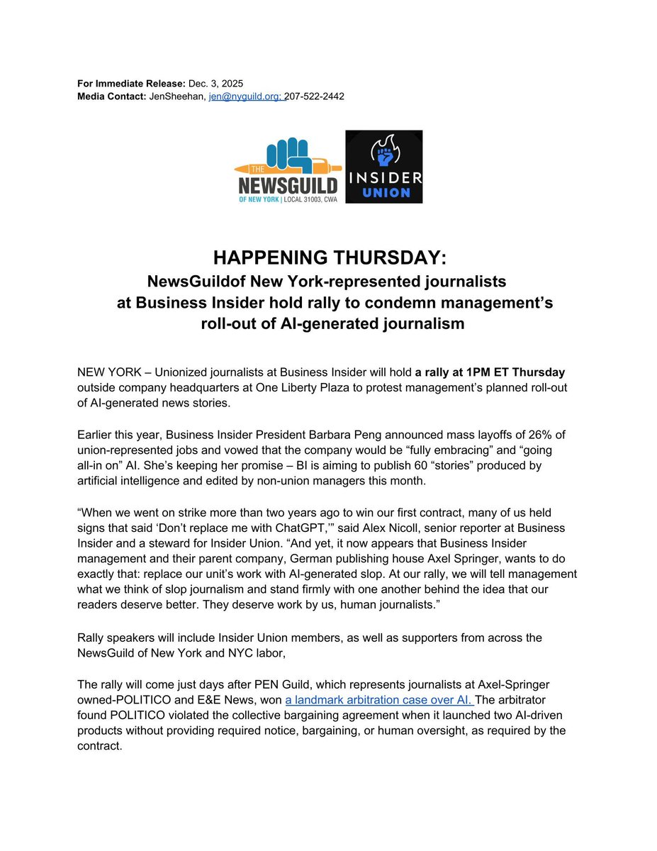 Insider Union ✊ tweet media