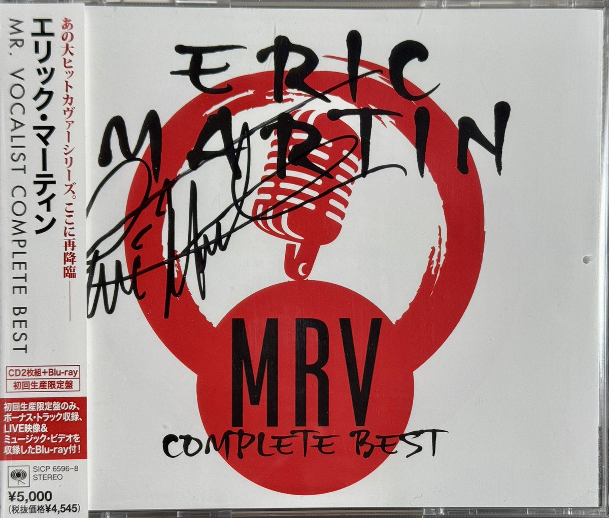 Eric Martin🎙️Mr.Vocalist Complete Best 【Signature edition
