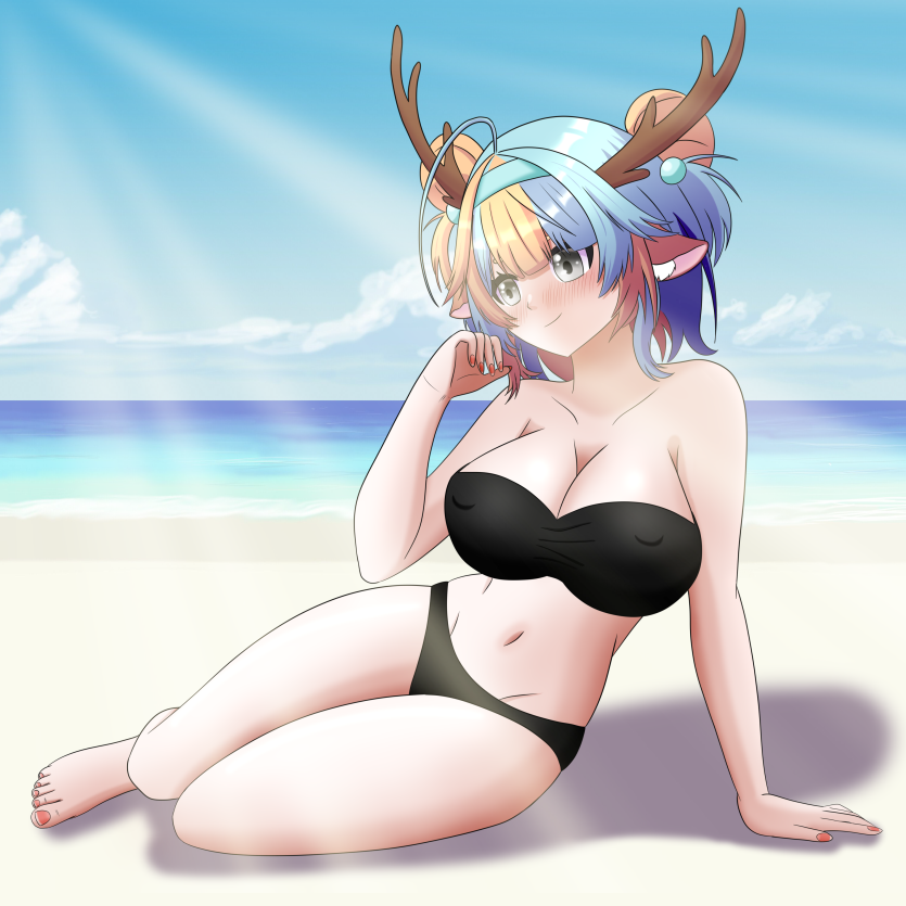 Bueno, luego de darle vuelta una y otra y otra vez al final creo que este OshiBiz Tiene Colita (la 4ta) será la ultima, también volveré al inicio... en Bikini, ropa de baño.
Un ejemplo de la Bellisima @/Luyu
También quiero ampliar la cantidad 96 y colocar mas premios :3