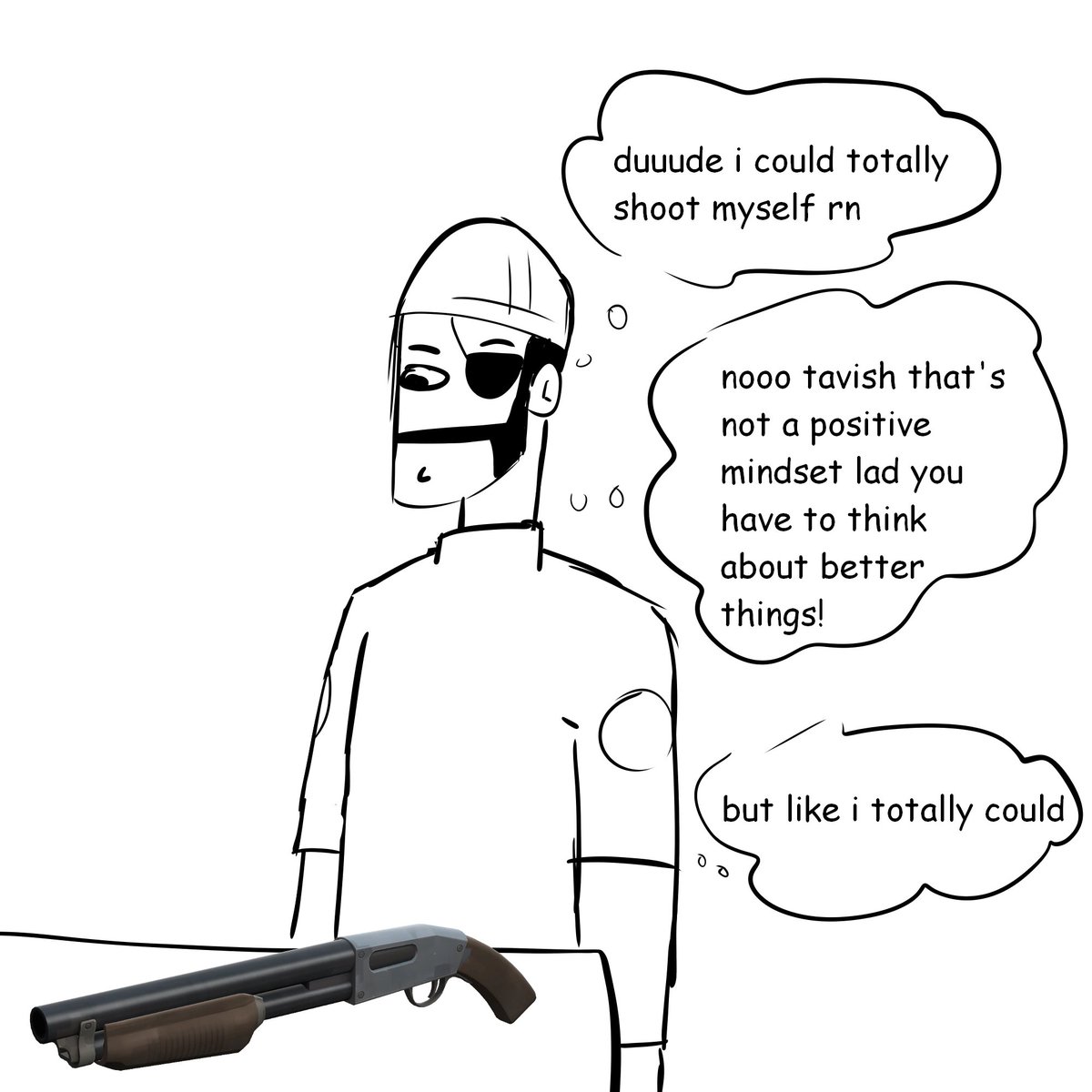 dailydemodoodle's tweet image. day 39! you gotta think better than that man

#tf2 #tf2demoman