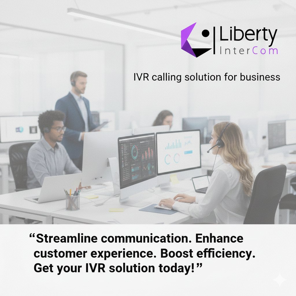 LibertyInterCo's tweet photo. Enable self service for every sector and industries. Handle business call more sophisticated. Choose liberty InterCom for your IVR self service. We offer more than communication. 

#libertyintercom
#IVR https://t.co/6HBWgmnoeM