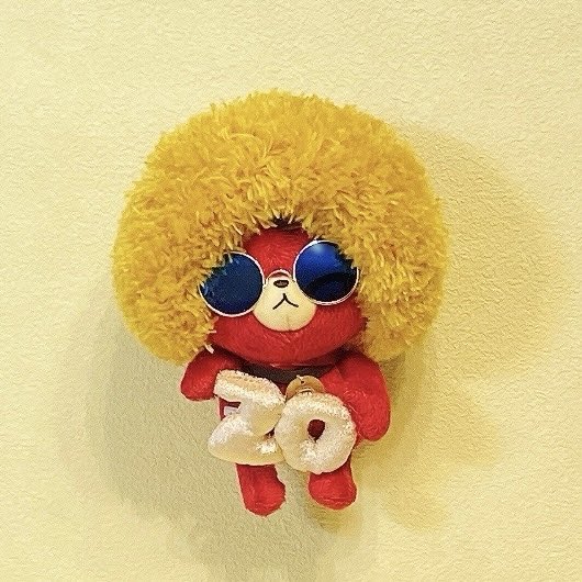 taayun15's tweet photo. TBチャンミンです🤭
TBちゃんにカツラ作ってかぶせました😆ふざけました^^;すみません🙏

週末はトヨタアリーナ❣️ファイティン💪💪

#チャンミン
#CHANGMIN_TOUR_TheFirstDining 
#東方神起 https://t.co/IKNSO7Z7Vp