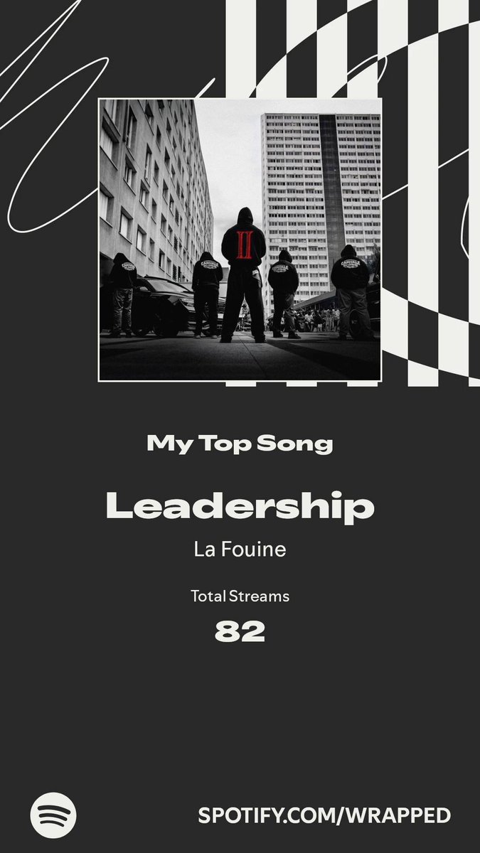 cestleh9's tweet photo. Leadership took my top spot this year. More in my #SpotifyWrapped 
https://t.co/c8VRzQixxy https://t.co/Ug9FISjVrK