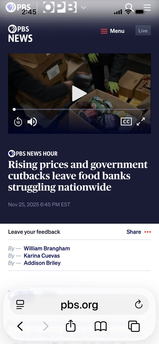 TPBlue4's tweet image. They’re not releasing key data because it’s bad. 

Food banks are running out of food.