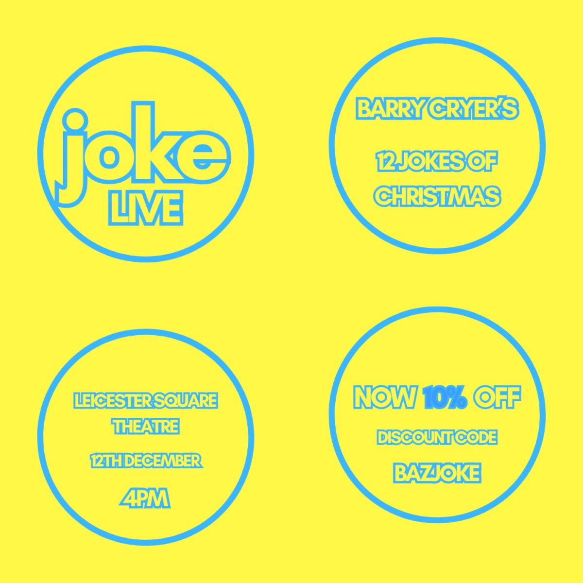 bobbicee's tweet image. leicestersquaretheatre.com/show/joke-live…