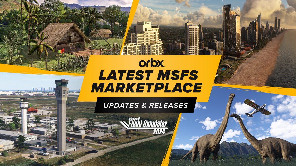 OrbxSystems's tweet image. New Orbx drops on Microsoft Marketplace.
City Packs, major airports and classic strips are now live on Xbox &amp;amp; PC.
✈️ Includes: Paris, Brisbane, Adelaide, Gold Coast, Sydney, Melbourne Airport, YBBN &amp;amp; more.
More releases are on the way.