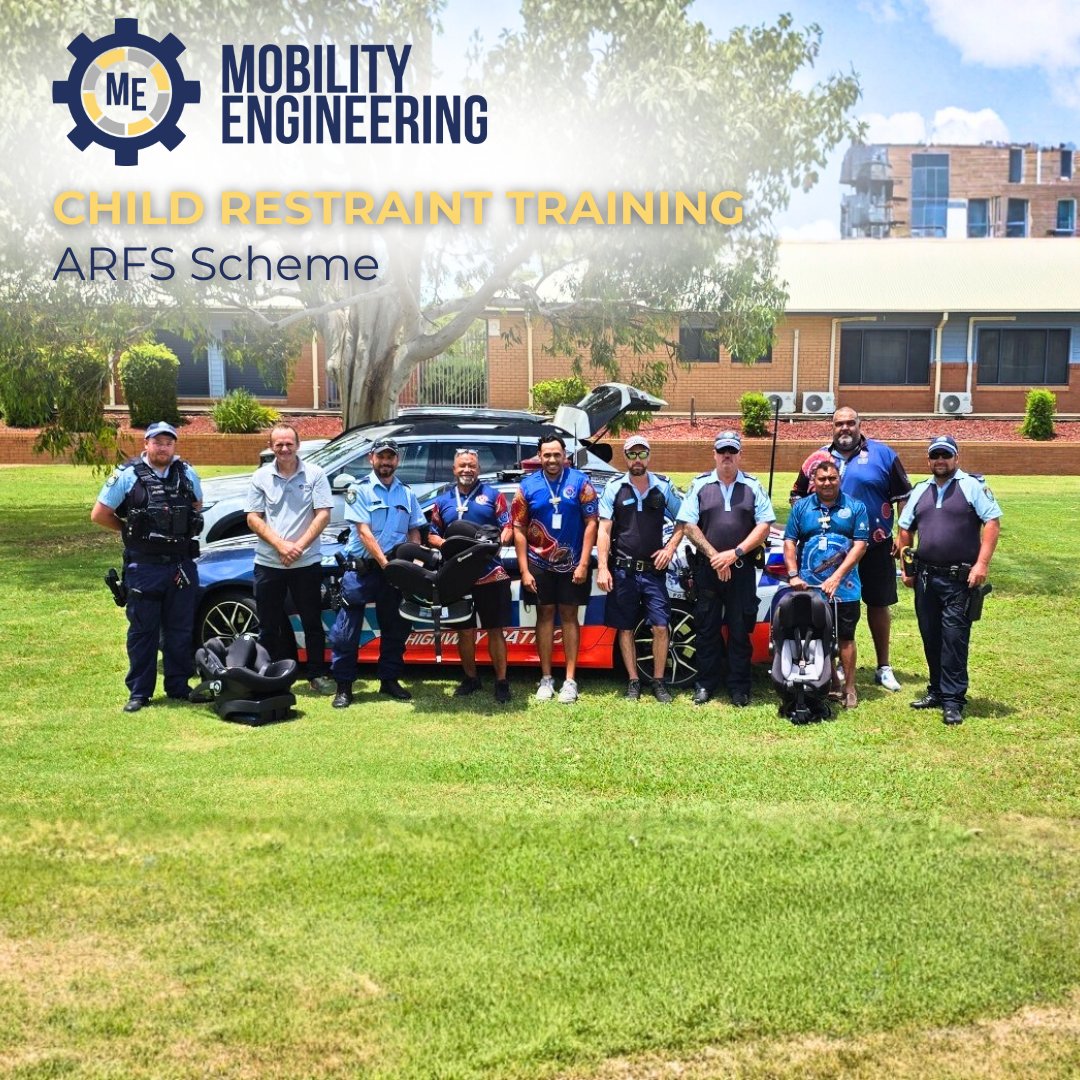 MobilityEng's tweet image. Last week Allan joined Police and ALCOS members for our Child Restraint Training, working together to ensure every child travels securely and comfortably.

Collaboration like this strengthens community knowledge and keeps families safe on the road!