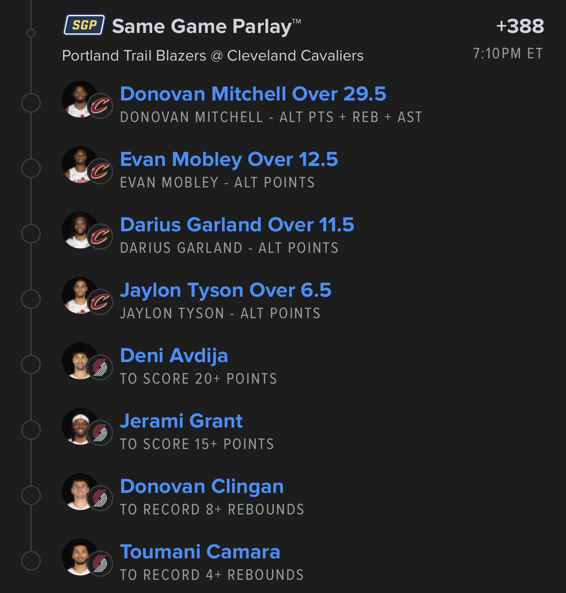 SmartStakePro's tweet photo. 🚨NBA Parlay🚨 https://t.co/nWV47b4DzU