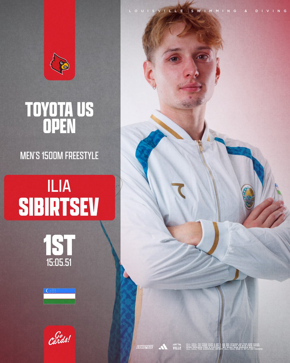 🚨 POOL RECORD 🚨

Ilia's 1500m free time of 15:05.51 earns 🥇 and sets a Texas Swimming Center record 👏

#GoCards