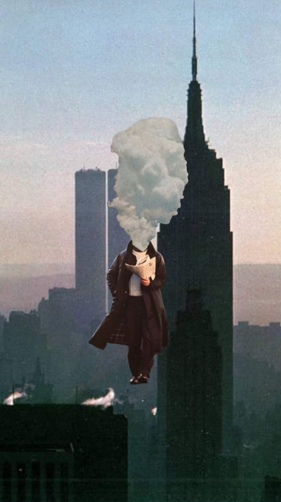 Oaknarrow's tweet image. Collage art