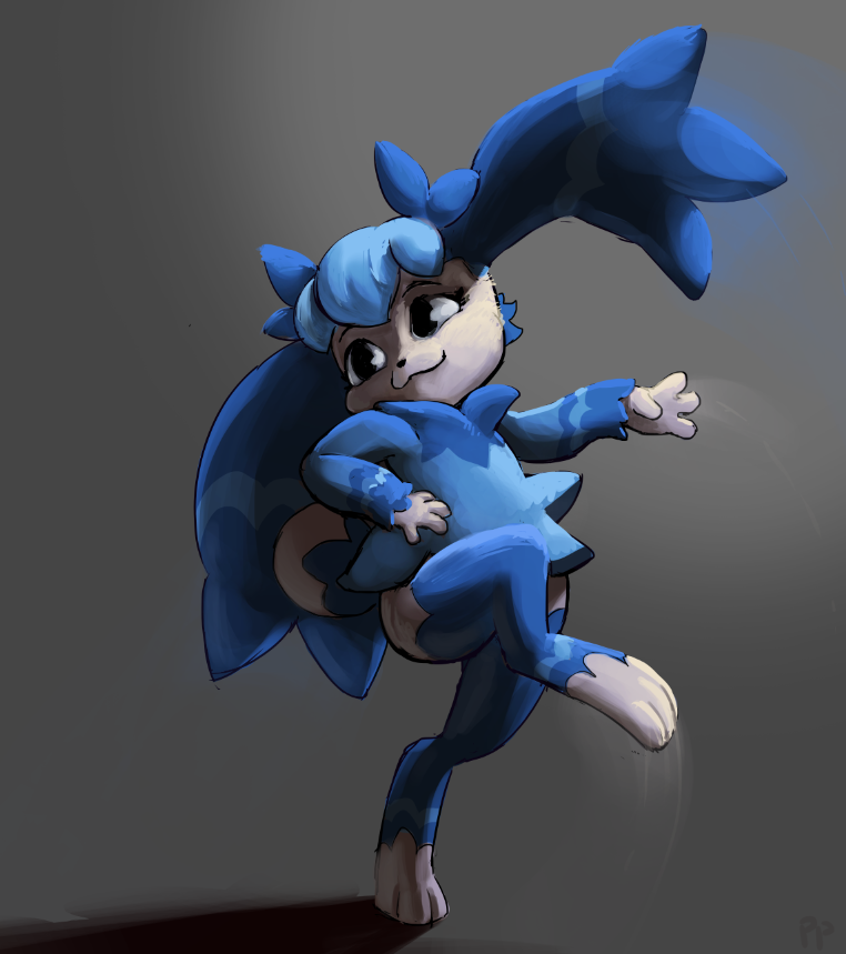 Cottonpon Speedpaint Warmup.