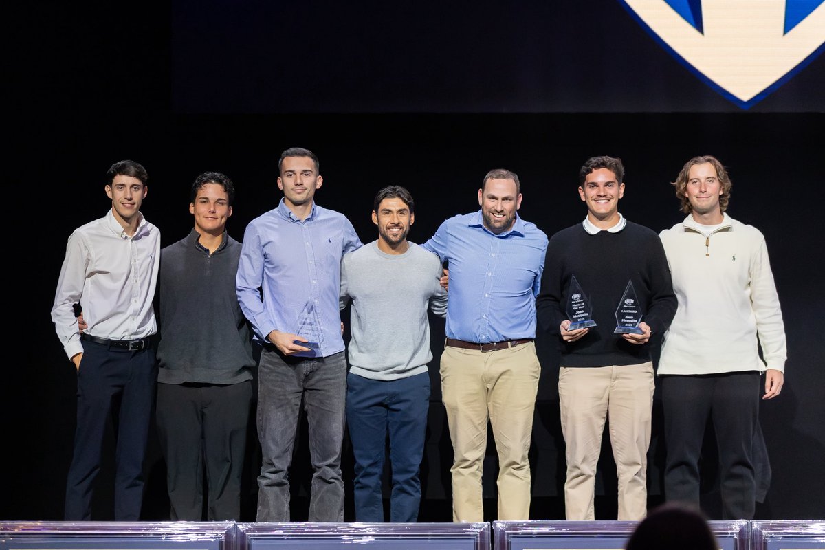 ORUMSoccer's tweet photo. Last night we celebrated the careers of six Golden Eagle seniors 🦅 

Check the last picture for a surprise 😉 

#ORUMSOC | #GoldenStandard https://t.co/qxpCFSI2kl