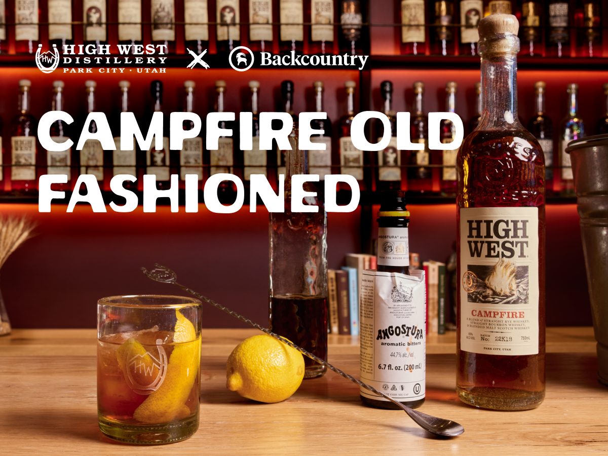 backcountry's tweet photo. What’s Campfire about this Old Fashioned? It’s like your favorite fleece the morning after a bonfire. Smokey, cozy, and just right. Learn how to make this smokey twist on a classic fall favorite with this recipe from our friends at High West.

https://t.co/10p1DHwkQb https://t.co/hkPl7huiyd