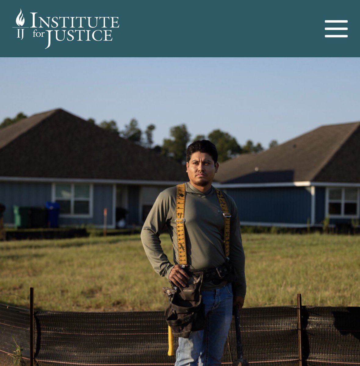 pjaicomo's tweet image. This is a shameless lie. ICE very much does arrest American citizens. Two of them—so far—are @IJ clients. Neither George Retes nor Leo Garcia obstructed or assaulted law enforcement. Both were arrested, Leo TWICE.