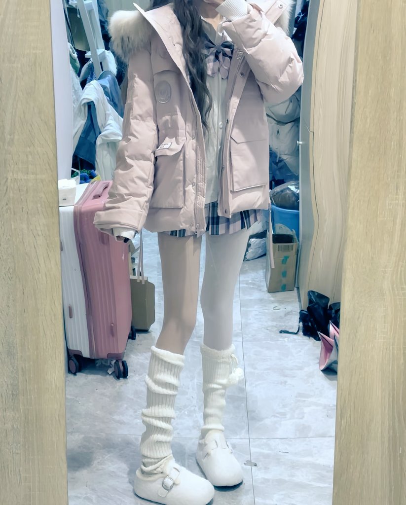 今日穿搭，喜欢吗？
#女大学生