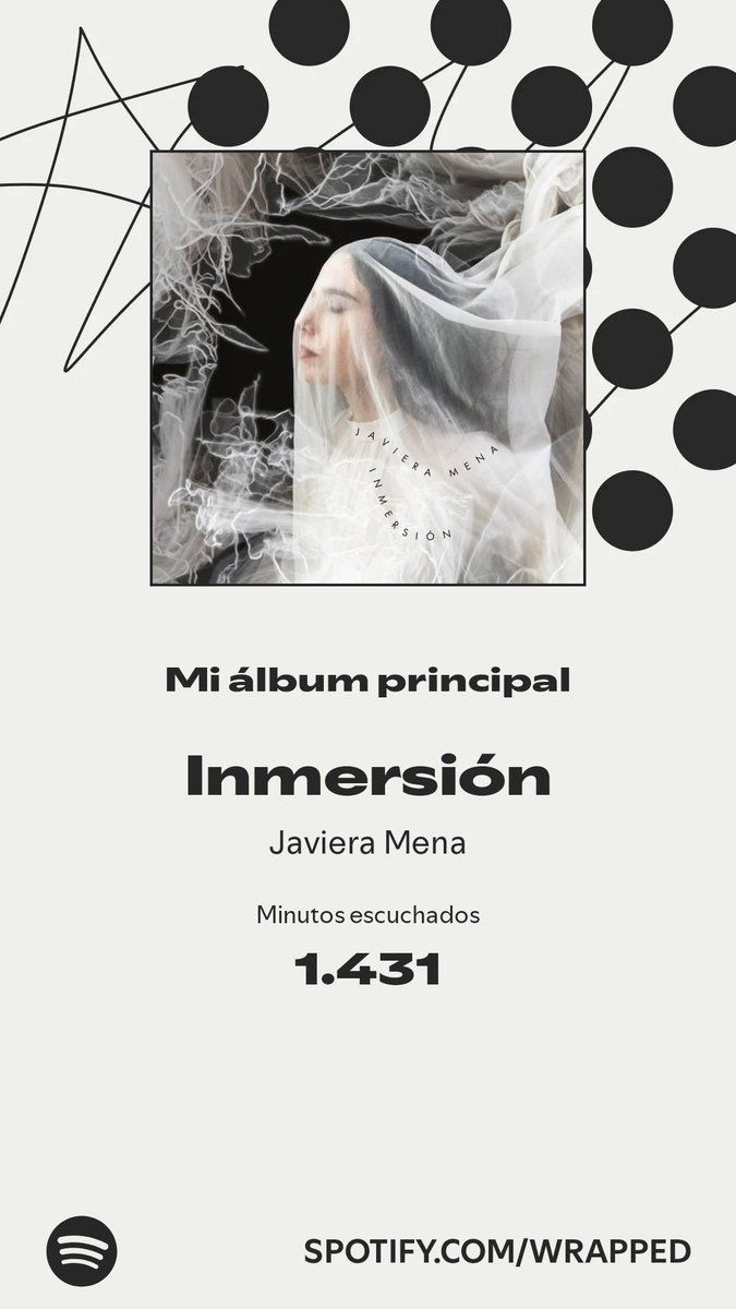 _batabid_'s tweet photo. Pasé la mayor parte de mi tiempo con Inmersión. Descubre más en mi #SpotifyWrapped.  🤍🤍🤍 https://t.co/K8YXj6qj6q https://t.co/4PpiJfjKeh