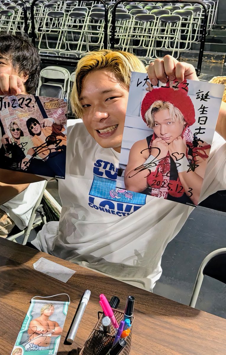 KONKON（感謝） 久しぶりのKANONくん 差し入れ喜んでもらえた様で良かった ハピバ