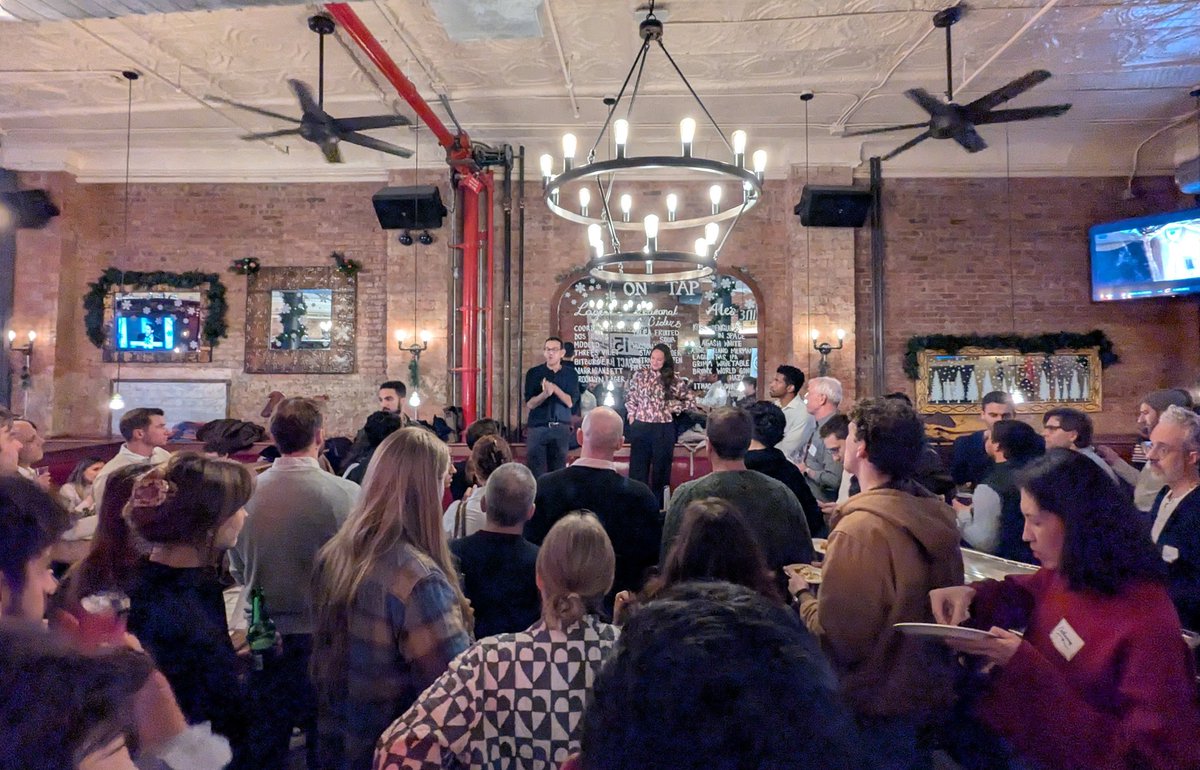So cool to see so many folks at the Abundance New York happy hour!

Just tons of New Yorkers ready to fight to lower our cost of living, improve our quality of life, and advance our safety and security.