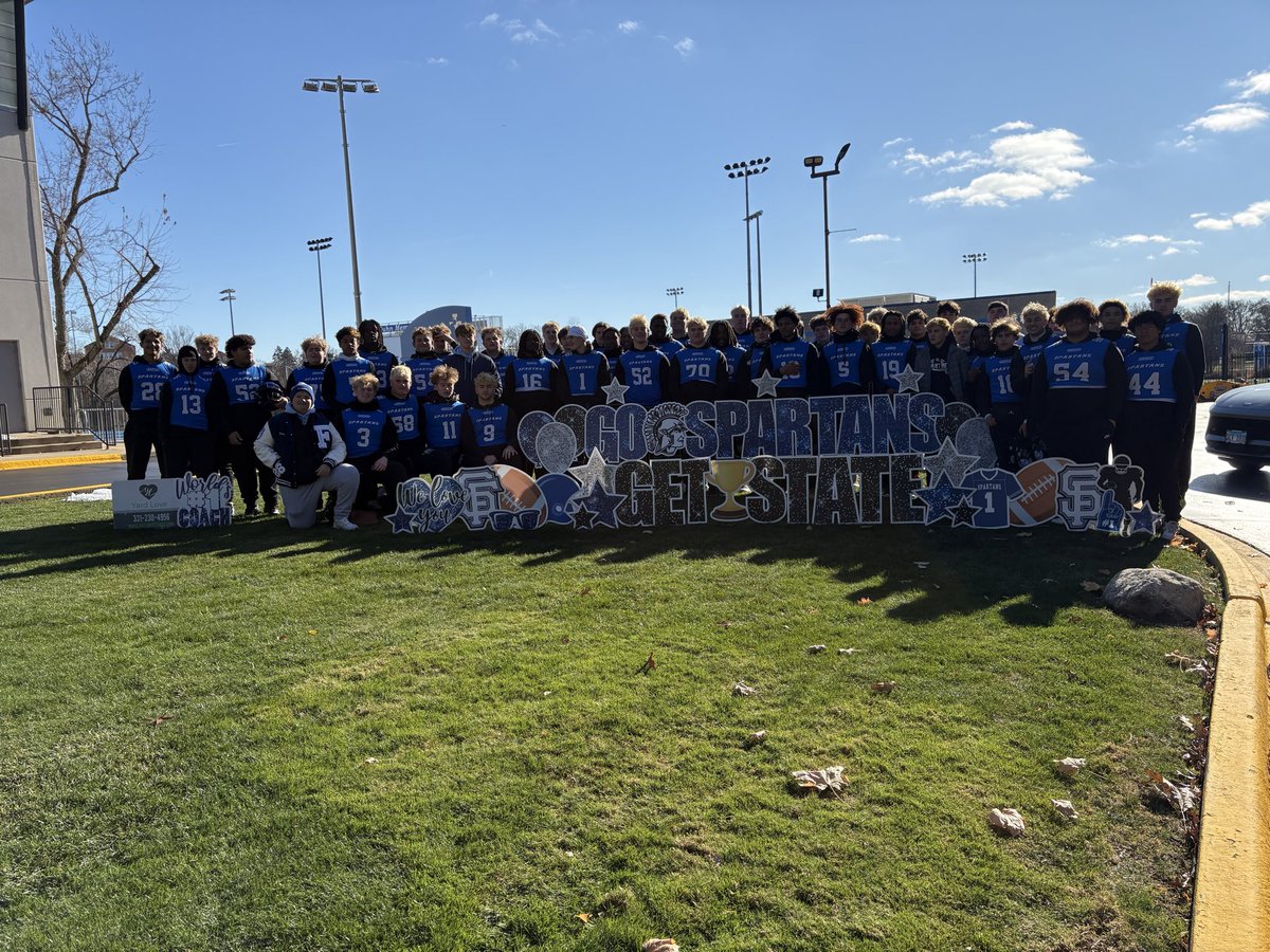 St. Francis HS Spartan Football🏈 tweet media