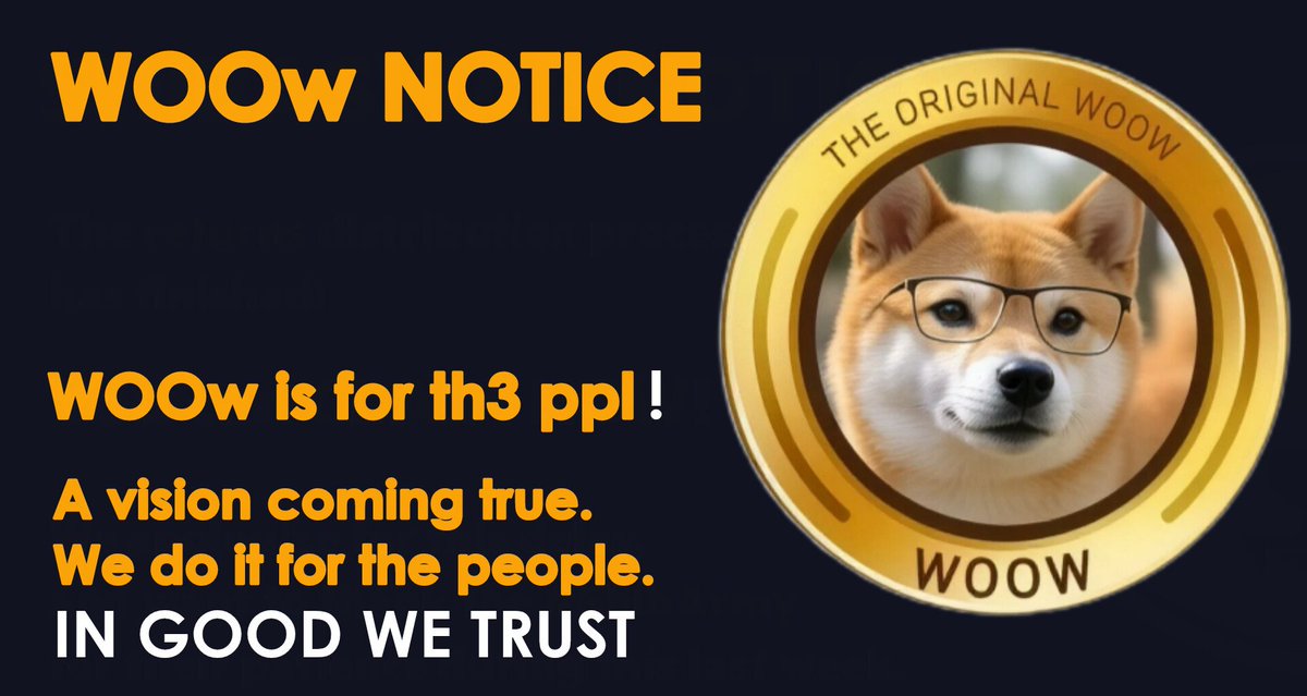 Give value to WOOw!!
WEN launch! ? Ok 1:11