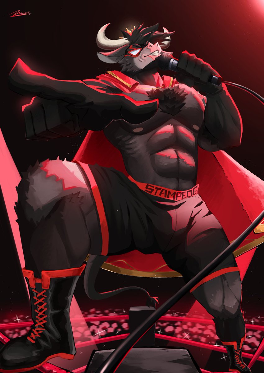 COME ON!!! GET IN THE RING, TRASH!!
-comm for: <a href="/WajuStronghoof/">Waju Stronghoof</a>