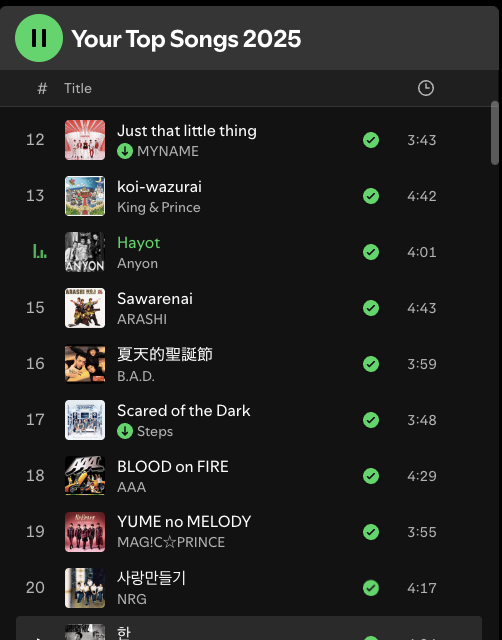 YeJoonist's tweet photo. This random O'zbek (Uzbek) Koryo-Saram group's song in my 2025 Top Songs ☠️😭
#ANYON #Anyon_guruhi #Anyon_Hayot #OzbekPop #UzbekPop #Uzbekistan https://t.co/JM26vIrj5L