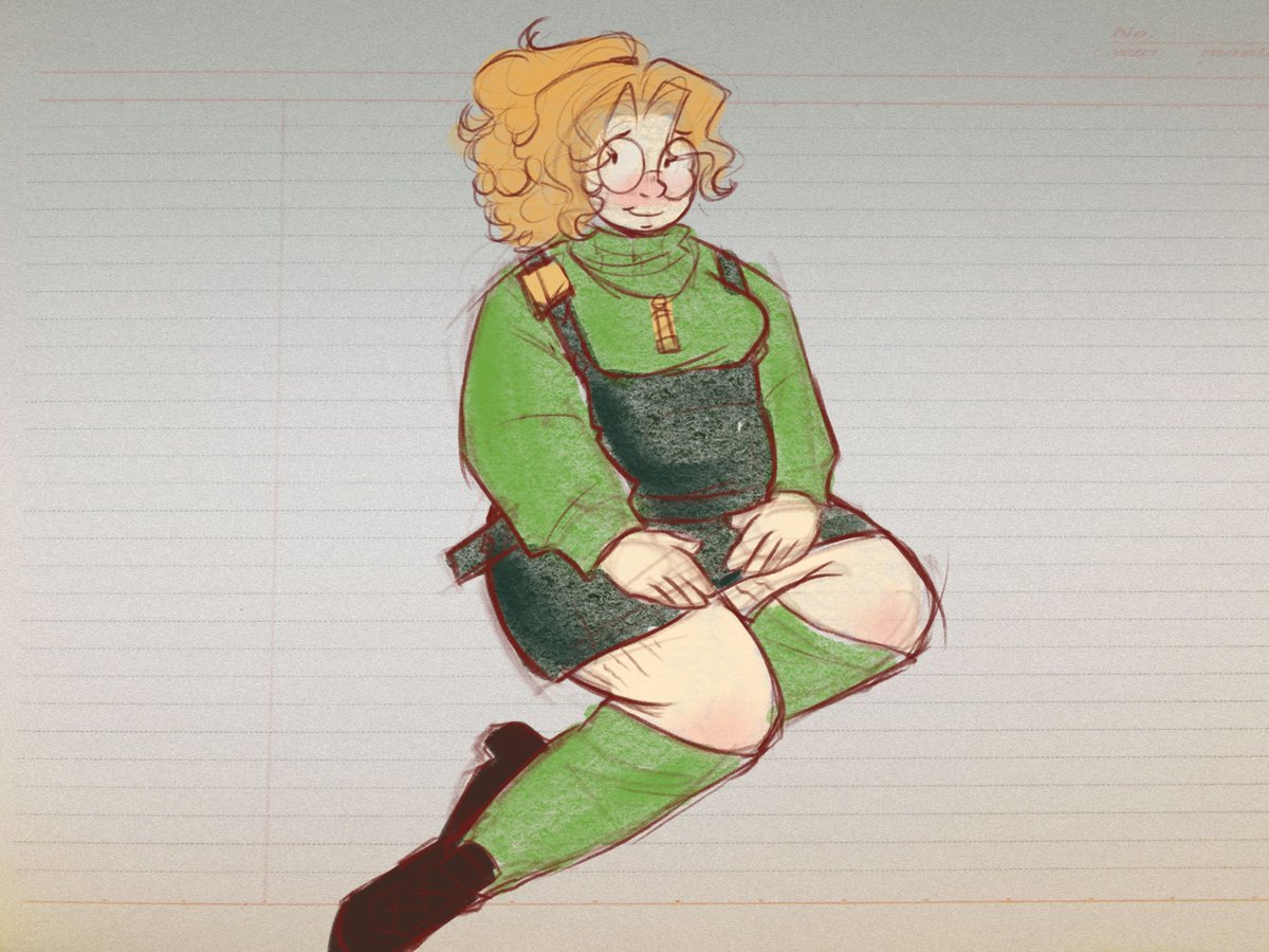 im sick of seeing people draw paige like a stick when she should be a beautiful fat goddess