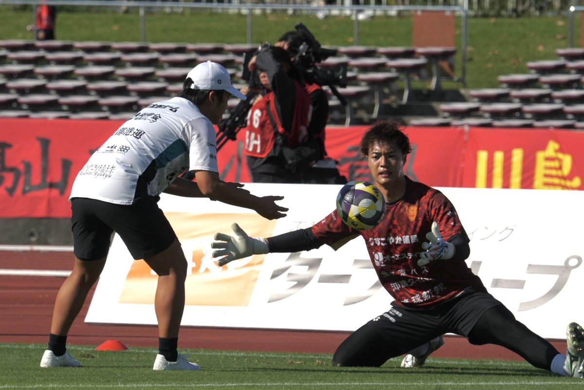 0_nejii_0's tweet image. 2025.11.29
私の好きなウォームアップメニュー

#FCRYUKYU
#佐藤久弥 選手
#川島康暉 選手