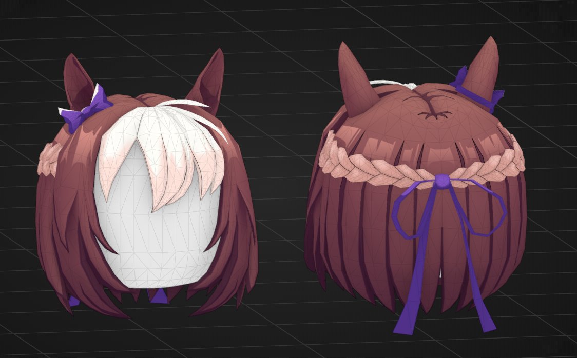 czerryland's tweet image. Hello, first post

Umamusume hair i made a few months ago for practice

#roblox #RobloxDev #RobloxDevs