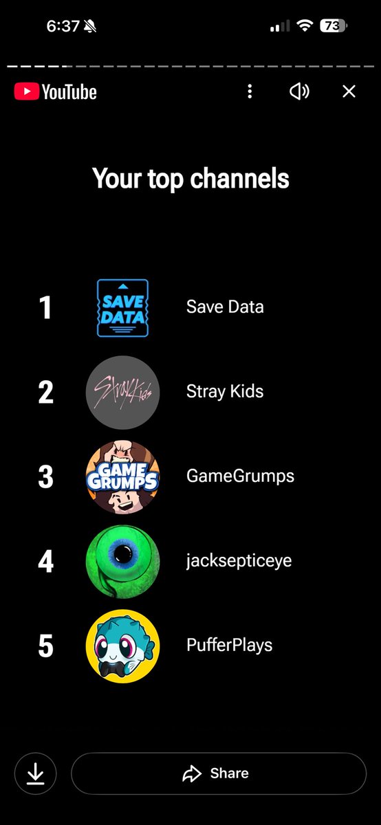Juniper29's tweet photo. some of my favorite people made the top of my list for my youtube recap for 2025! thank you for the smiles and laughs that I really needed this year ❤️ @SaveDataTeam https://t.co/DZp2XyP9Jy