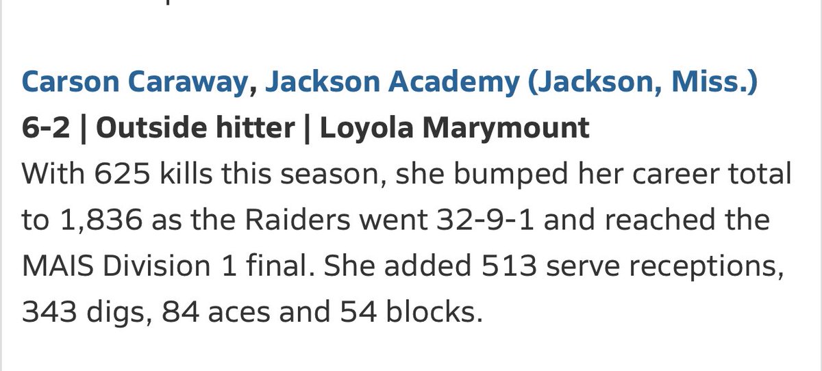 Carson Caraway tweet media