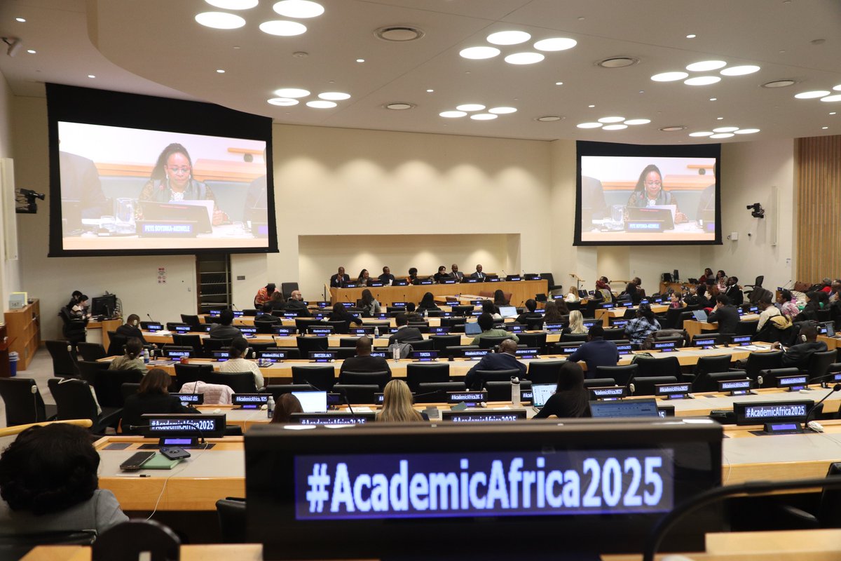 And it’s a wrap!

#AcademicAfrica2025 ended on a high note with a call to bridge the gap between scholars and policymakers and reimagine #Africa’s #development.

#ICYMI catch up at⤵️
Day 1 youtube.com/watch?v=G5uoLJ…
Day 2 youtube.com/live/UBGRpdOZ5…
Day 3 youtube.com/live/YqkangPuv…