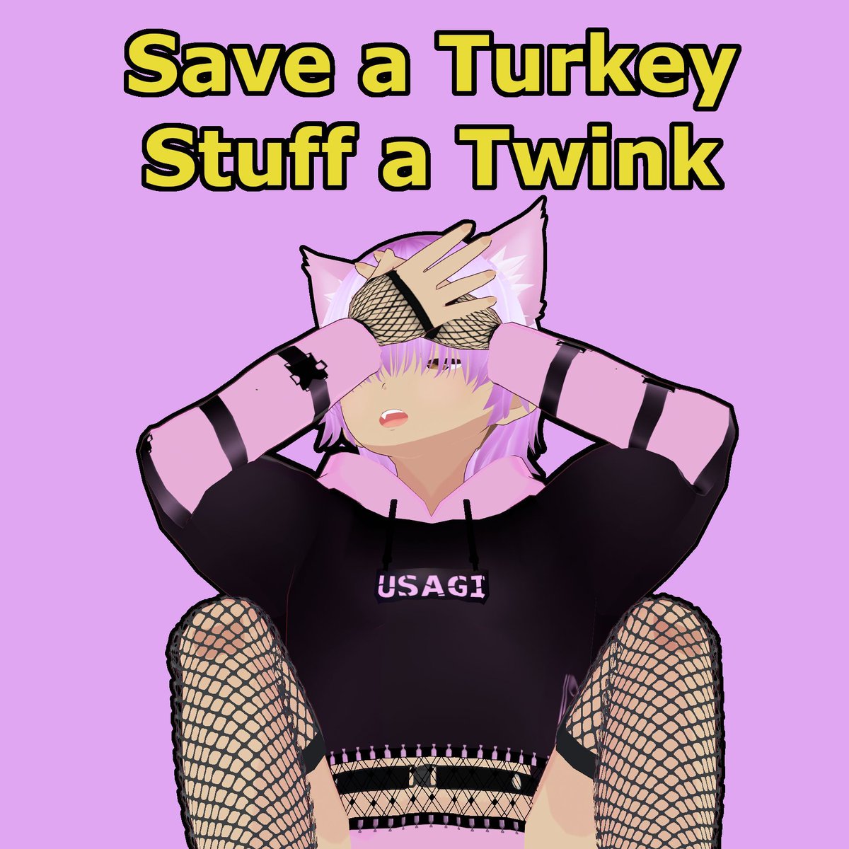 NariTheEditor's tweet photo. Sorry for being late. Some stuff happened but i hope everyone had a great Thanksgiving.

I hope yall remembered the golden rule. #Femboy #Vtuber https://t.co/H6CyJttPNj