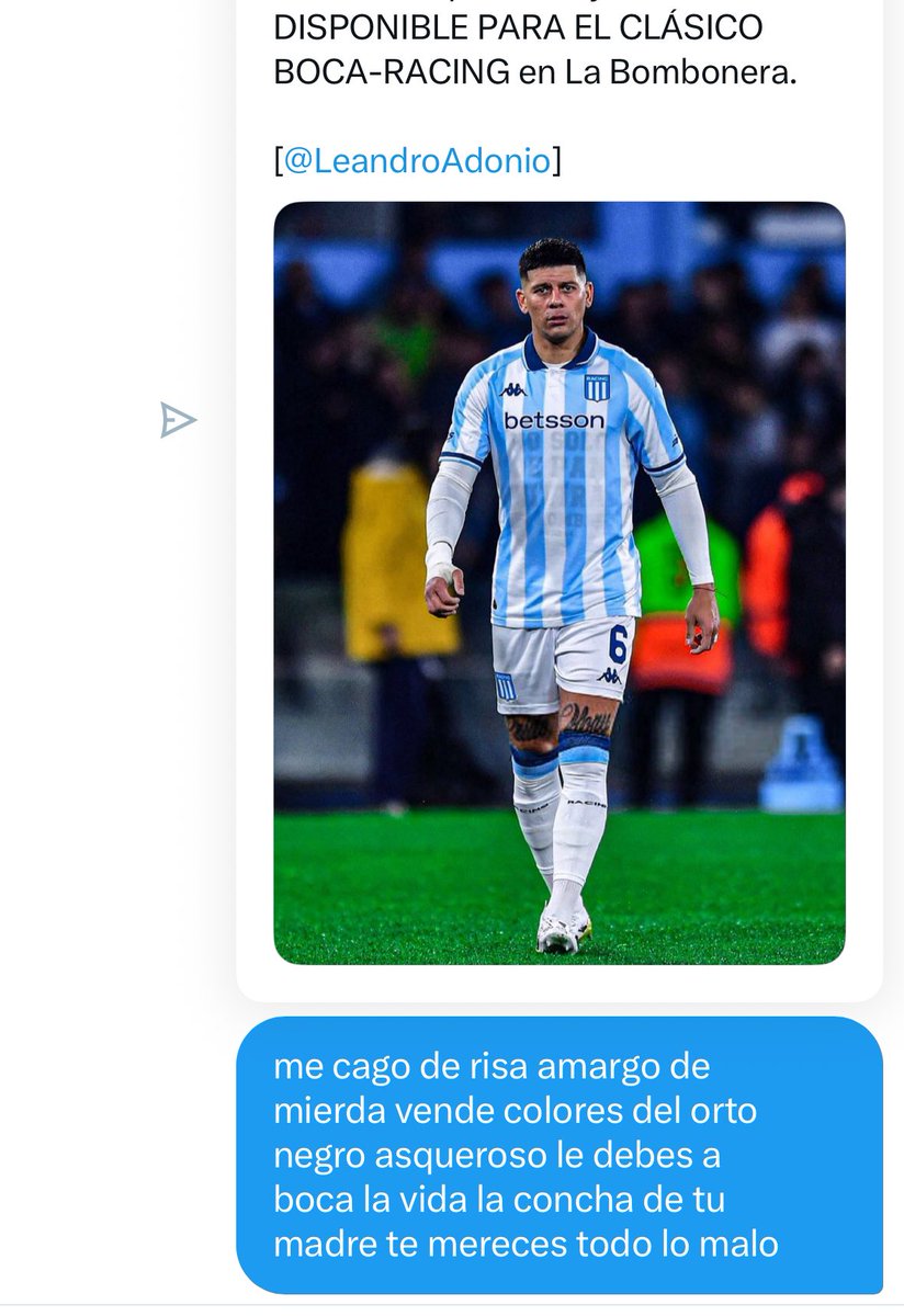 jazmaagi's tweet photo. Ahora lo odian todos pero cuando estaba en boca y yo sostenía a muerte que era un pelotudo que le salía mejor cagarse a puteadas que jugar a la pelota me querían matar todos, ahí lo tienen defiéndanlo ahora. https://t.co/Dhp9rlU1aD