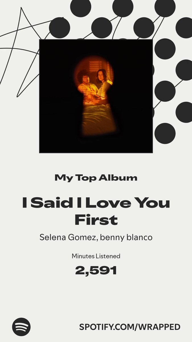 btyqueenrt's tweet photo. Yall already know @SelenaFanClub @selenagomez #SpotifyWrapped !! Another year with the best! https://t.co/5qujQSp4DT